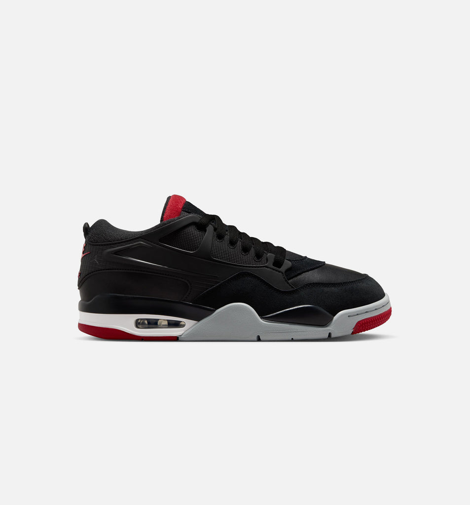 Nike Air Jordan 4 RM Black Varsity Red Wolf Grey Men\'s SZ9.5 Sneakers FQ7939-061 Air Jordan 4 RM Black Varsity Red Wolf Grey FQ7939-061  main image 3