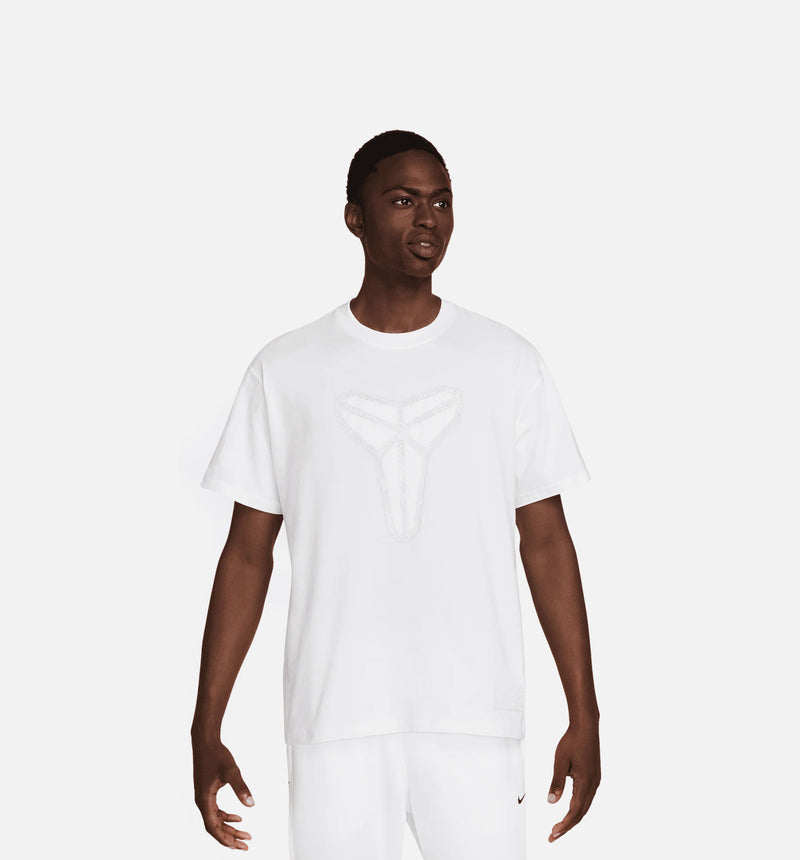 Kobe Max 90 Halo Mens Short Sleeve Shirt - White