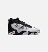 Air Diamond Turf II Mens Lifestyle Shoe - Black/White/Fire Red/Metallic Gold
