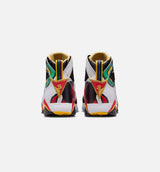 Air Jordan 7 Retro Miro Mens Lifestyle Shoe - White/Metallic Gold/Sport Red/Varsity Royal