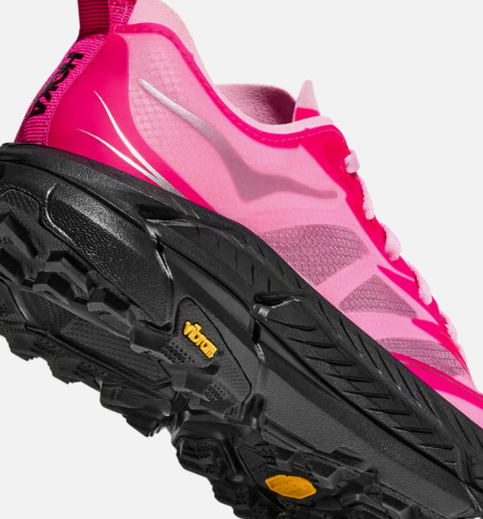 Hoka 1168450-NDRG Mafate Speed 4 Lite Mens Lifestyle Shoe - Neon