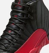 Air Jordan 12 Retro Flu Game Mens Lifestyle Shoe - Black/Varsity Red