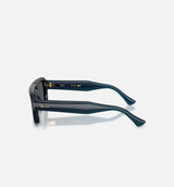 A$AP Rocky x Flacko Puffer Mens Sunglasses - Polished Transparent Dark Blue/Ultra Black