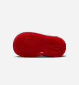 Air Jordan 1 Retro High OG University Red And Light Soft Pink Infant Toddler Lifestyle Shoe - University Red/Metallic Silver