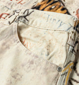 AJ Graphic Carpenter Mens Pant - Brown