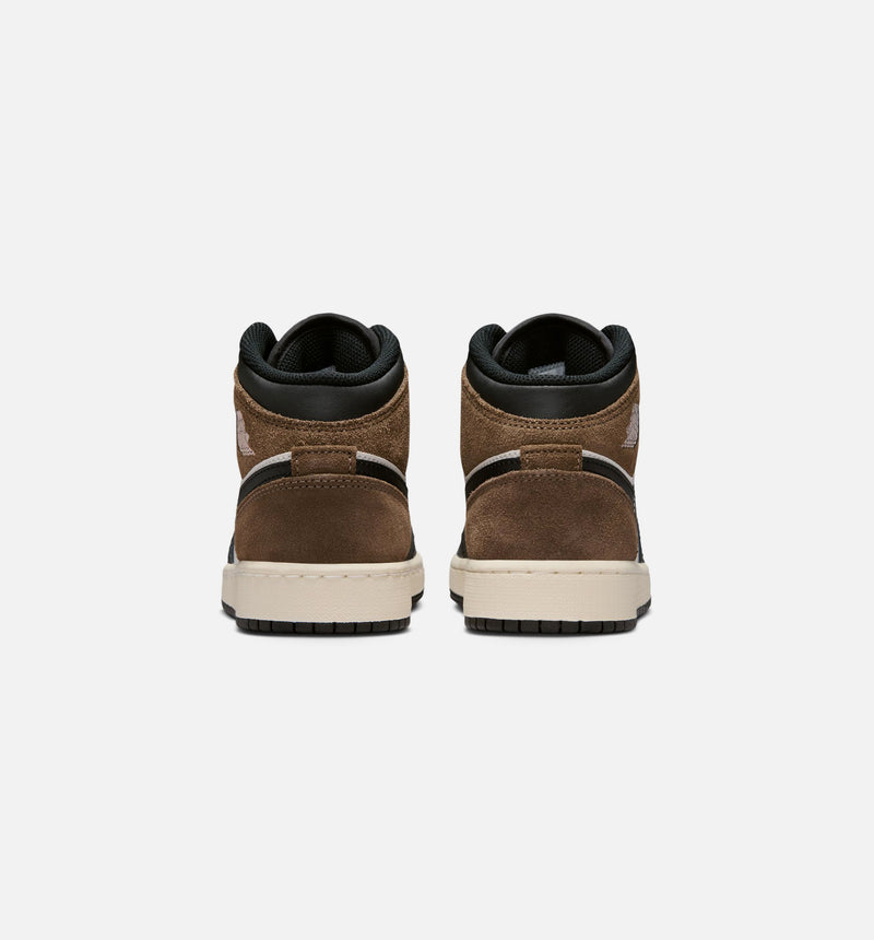 Jordan DQ8423-007 Air Jordan 1 Mid Grade School Lifestyle Shoe