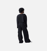 Summer Cargo Womens Sweatpants - Black