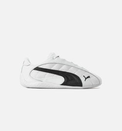 PUMA 40437601
 Speedcat Plus Leather Mens Lifestyle Shoe - Puma White/Puma Black Image 0