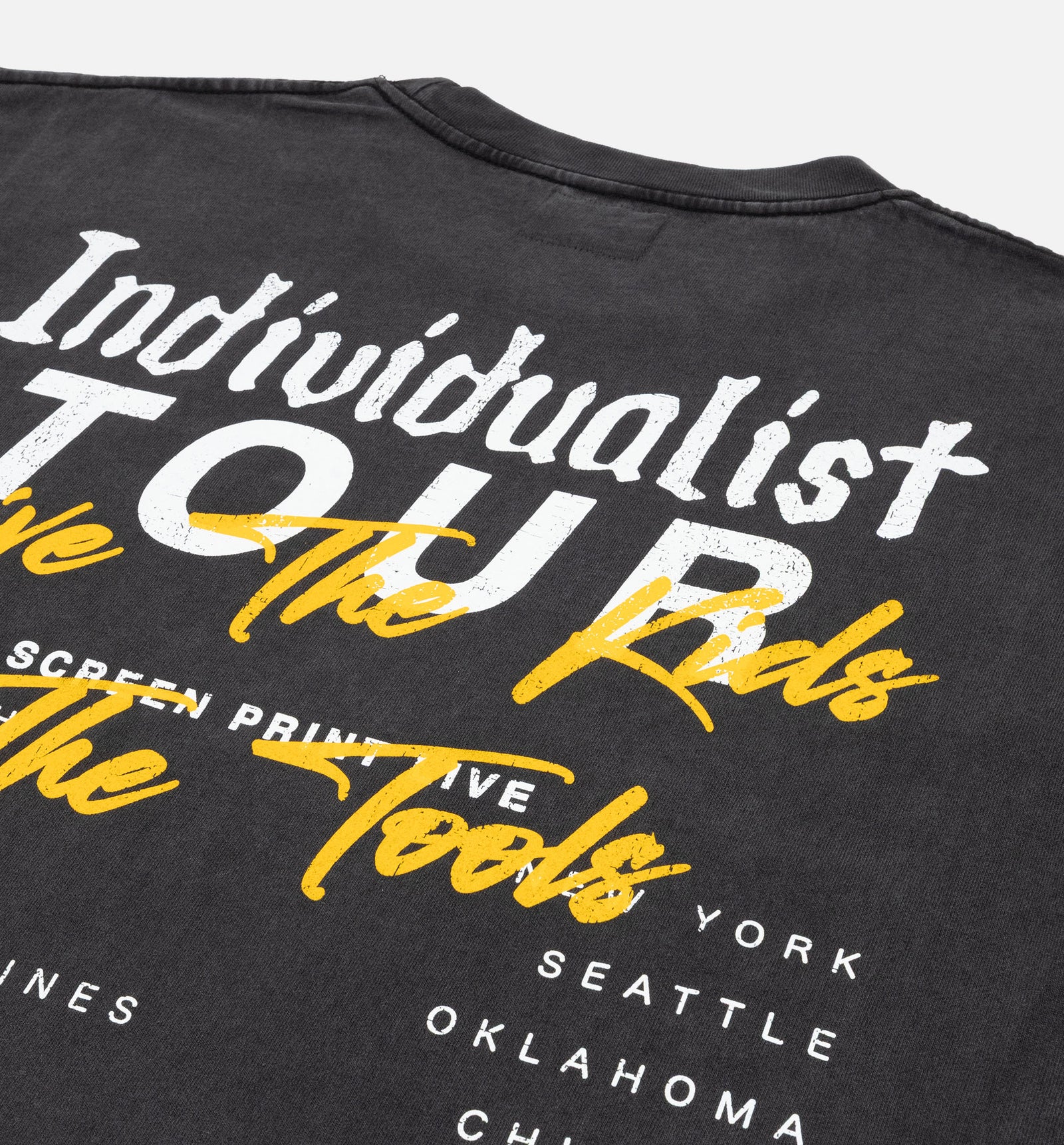 Individualist IND26133-SST Tour Mens Short Sleeve Shirt - Black