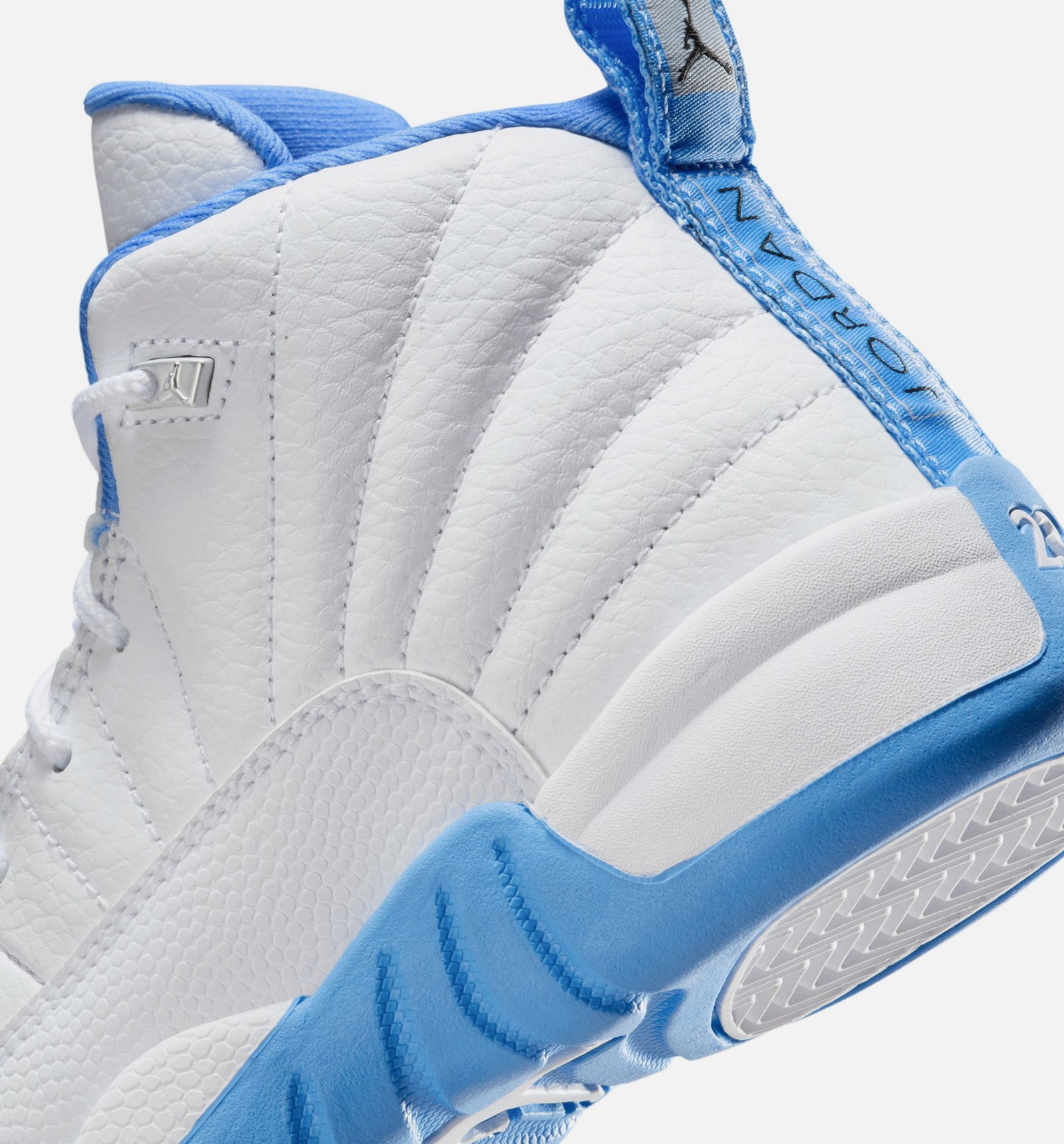 Jordan 151186-112 Air Jordan 12 Retro White and University Blue
