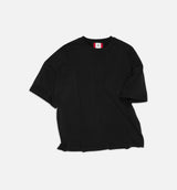 Essentials Mens Short Sleeve Shirt - Black