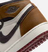 Air Jordan 1 Retro High OG Love Letter Grade School Lifestyle Shoe - Shadow Brown/Team Red/Light British Tan