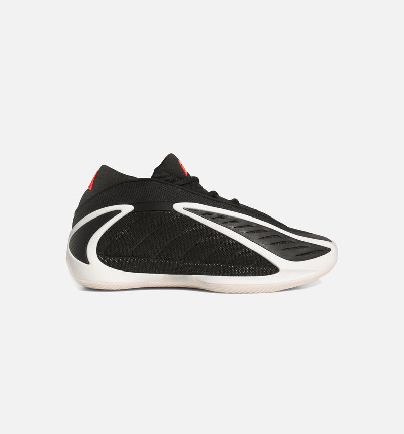 Anthony Edwards 2 Mens Basketball Shoe - Core Black/Zero Metallic/Lucid Red