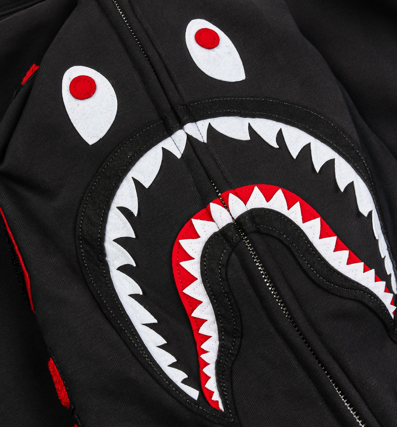 BAPE® x adidas Shark Full-zip Hoodie 'Black' – TĀKOUT NY