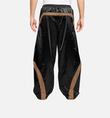 Project F.R.O.G Woven Flow Track Mens Pants - Black/Old Royal/Illusion Green