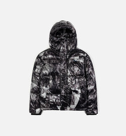 PUMA 62670401
 Puma x Kidsuper All Over Print Puffer Mens Jacket - Black Image 0