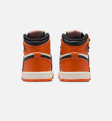 Air Jordan 1 Retro High OG Shattered Backboard Infant Toddler Lifestyle Shoe - Black/Black/Sail/Starfish