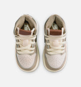 Air Jordan 1 Retro High OG Khaki Infant Toddler Lifestyle Shoe - Khaki/Sail/Coconut Milk/Cargo Khaki Free Shipping