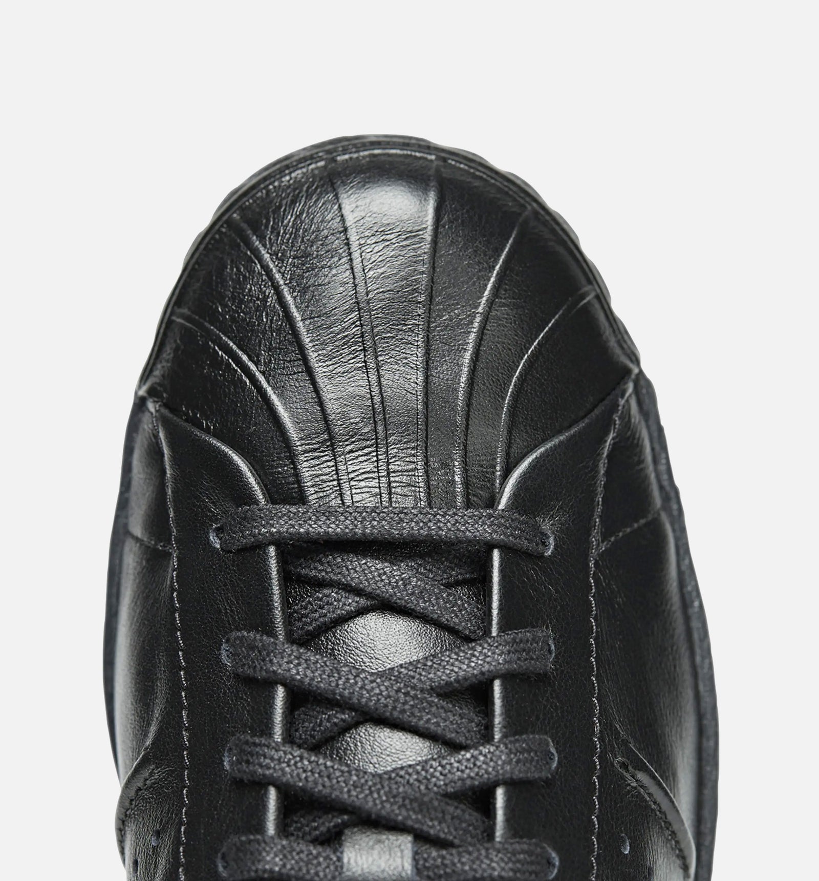 Mens Size 8.5 Adidas Sneakers Y-3 Superstar Low Top Athletic Triple Black IE3237 Y-3 SUPERSTAR | IE3237 | AFEW STORE main image 4