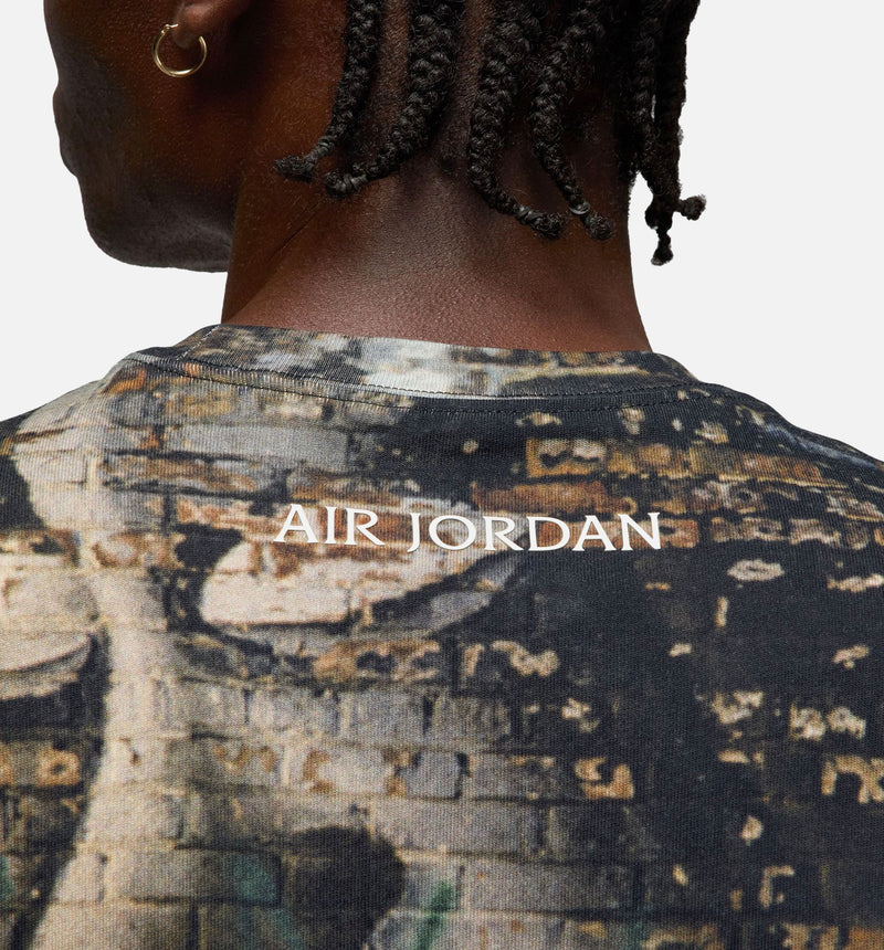 85 Graphic Mens Short Sleeve Shirt - Off Noir/Sail