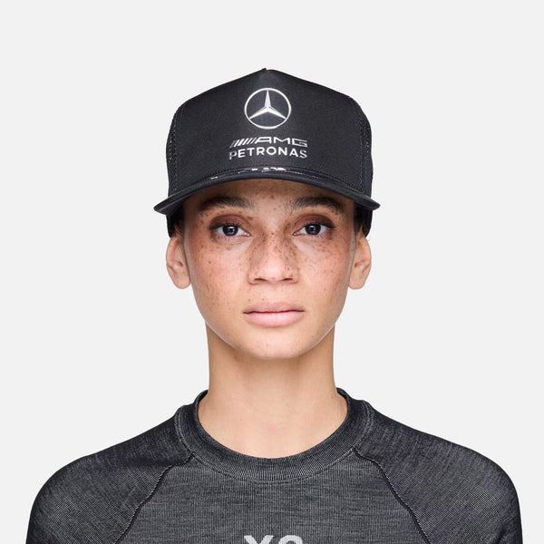 Y3 KR4909 Mercedes AMG Petronas Formula 1 Team Trucker Mens Hat