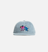 The Zoomies 6 Panel Mens Hat - Blue