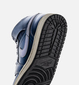 Air Jordan 1 Mid SE Womens Lifestyle Shoe - Black/Coconut Milk/Hot Lava/Ghost