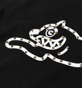 Frank Stud Mens Short Sleeve Shirt - Black