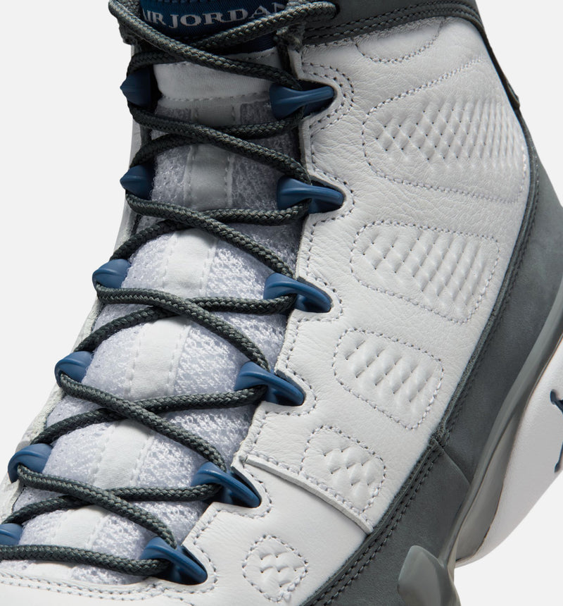 Jordan HV4794-100 Air Jordan 9 Retro Flint Grey and French Blue