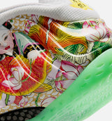 Air Foamposite One Tianjin 2.0 Mens Basketball Shoe - White/Light Poison Green/Black/Lava Glow/Tour Yellow Limit One Per Customer