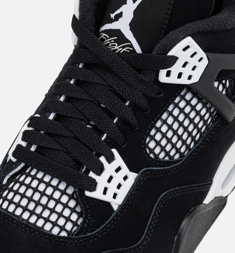 Air jordan 4 black and white online