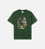 BB Fresh Mens Short Sleeve Shirt - Green