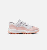 Air Jordan 11 Retro Low Legend Pink Preschool Lifestyle Shoe - White/Legend Pink