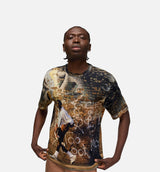 85 Graphic Mens Short Sleeve Shirt - Off Noir/Sail