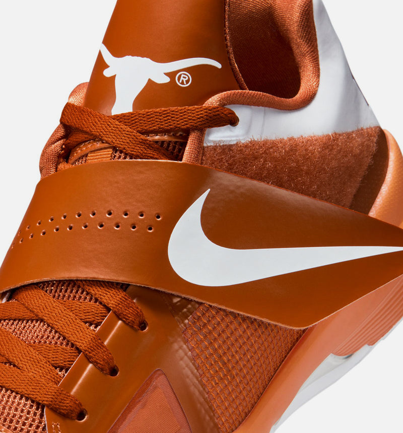 Zoom KD 4 Texas Longhorns Mens Lifestyle Shoe - Desert Orange/White