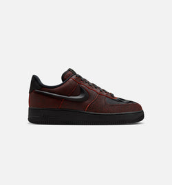 NIKE HV2016-001
 Air Force 1 Low Halloween Mens Lifestyle Shoe - Black/Crimson Image 0