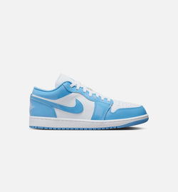 JORDAN FZ2138-114
 Air Jordan 1 Retro Low Legend Blue Mens Lifestyle Shoe - Legend Blue/White Image 0