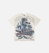 Space Expo Mens Short Sleeve Shirt - White