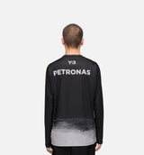 Mercedes AMG Petronas Formula 1 Team Mechanics Mens Long Sleeve Jersey - Black
