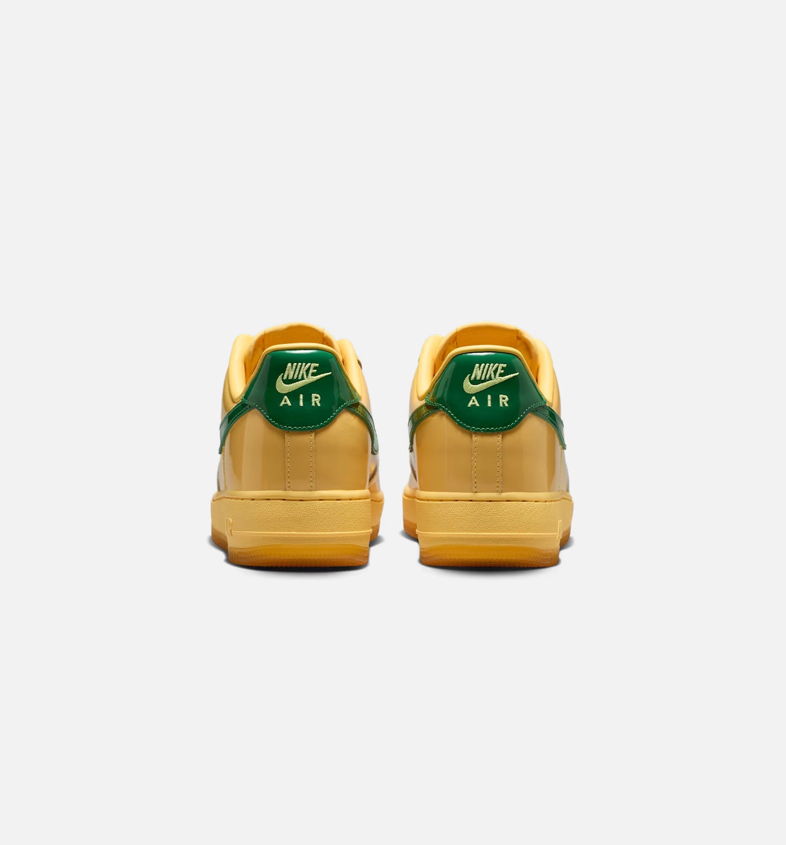 Nike IO4489-700 Air Force 1 Low Topaz Gold and Light Laser Orange