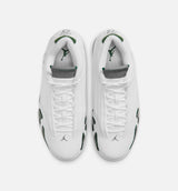 Air Jordan 14 Retro Forest Green Mens Lifestyle Shoe - Gorge Green/Light Graphite/White