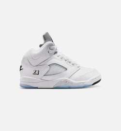 Jordan HQ7979-103 Air Jordan 5 Retro OG White Metallic Preschool