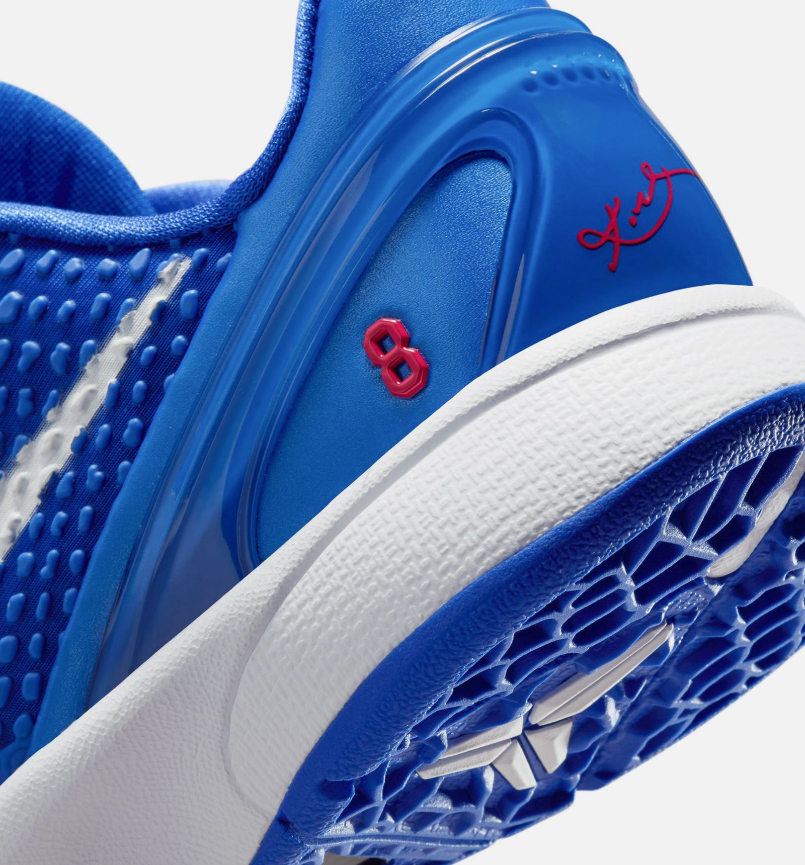 NEW Nike Kobe 6 Protro Dodgers Game Royal Blue GS Kids Size 1Y FV9676-400 Nike FV9676-400 Kobe 6 Protro Dodgers Grade School Lifestyle  main image 2