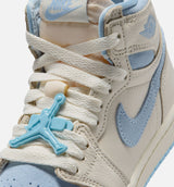 Air Jordan 1 Retro High OG Psychic Blue Preschool Lifestyle Shoe - Pale Ivory/Psychic Blue/Coconut Milk