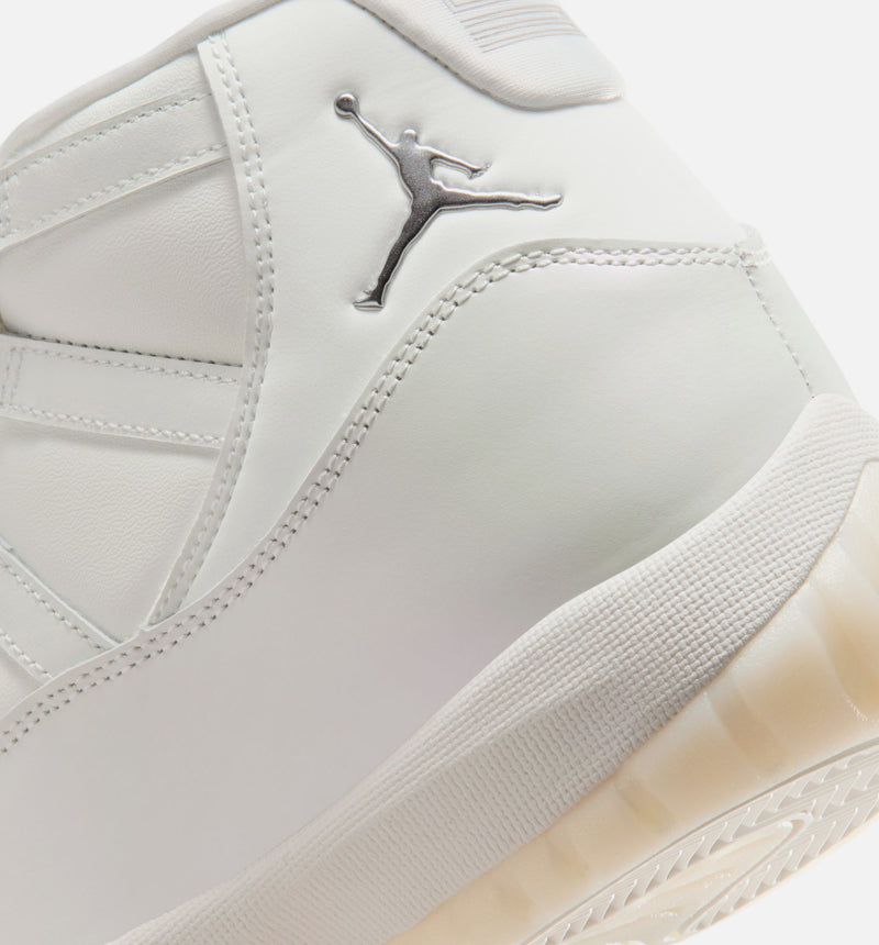 Air Jordan 11 Retro Pearl Womens Lifestyle Shoe - Sail/Pearl Grey/White/Metallic Silver