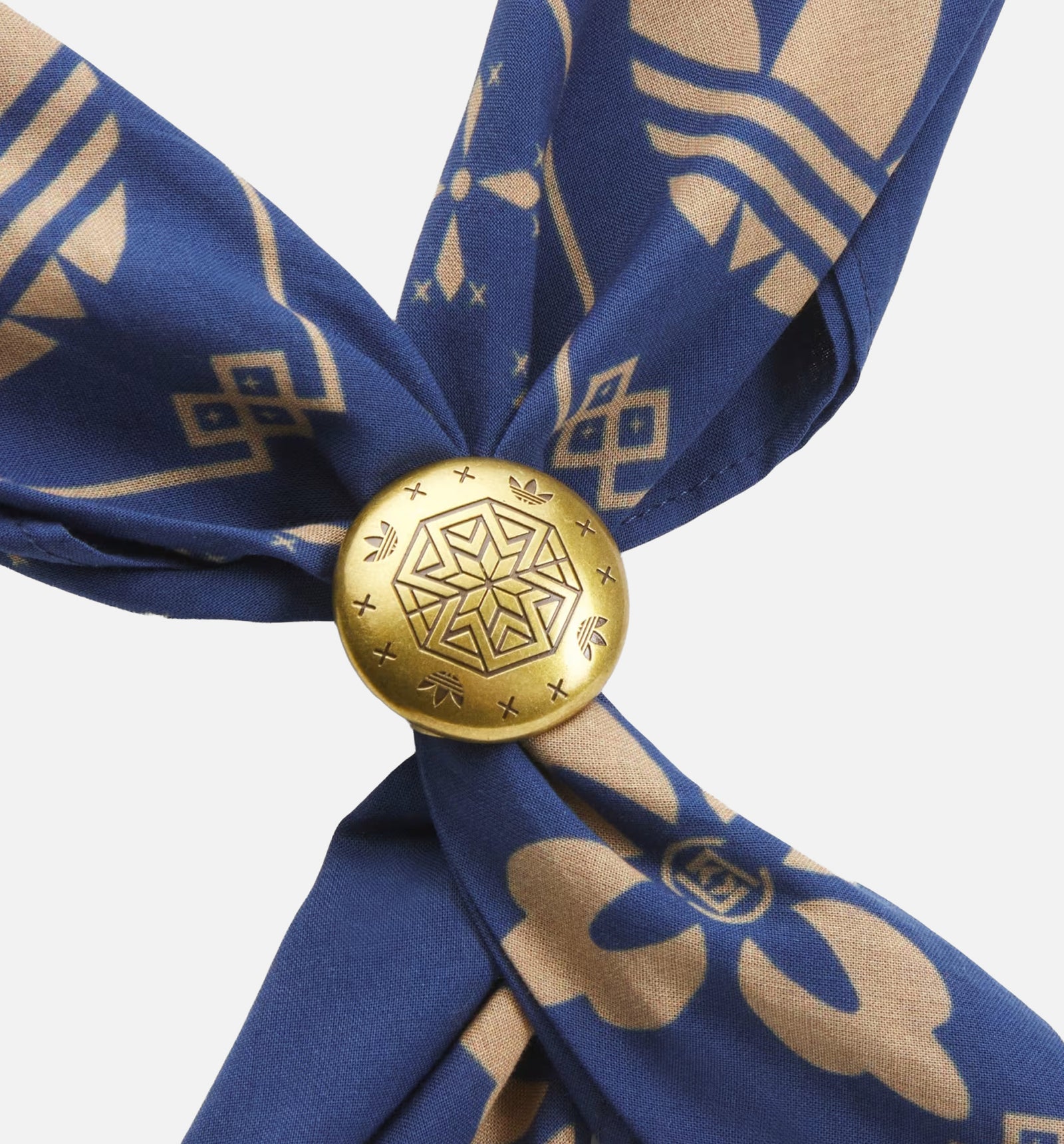 adidas KE7071 CLOT Bandana By Edison Chen Mens Scarf - Tech Indigo