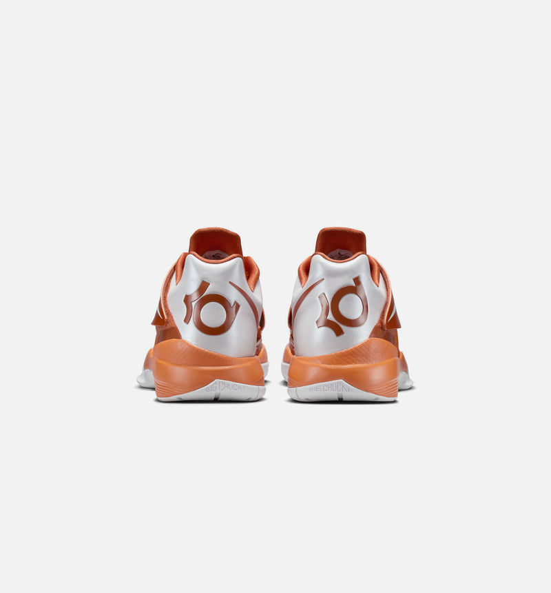 Zoom KD 4 Texas Longhorns Mens Lifestyle Shoe - Desert Orange/White