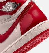 Air Jordan 1 Retro High OG University Red And Light Soft Pink Womens Lifestyle Shoe - University Red/Metallic Silver