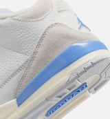 Air Jordan 3 Retro Lucky Shorts Preschool Lifestyle Shoe - Summit White/Hydrogen Blue/Legend Blue