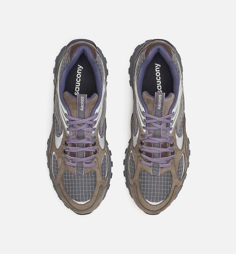 Grid Aura X Mens Lifestyle Shoe - Dark Grey/Mud